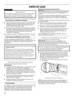 Предварительный просмотр 20 страницы Jenn-Air JB36NXFXLW01 Use & Care Manual