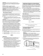 Предварительный просмотр 40 страницы Jenn-Air JB36NXFXLW01 Use & Care Manual