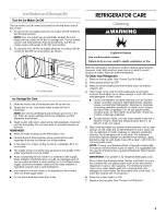 Предварительный просмотр 9 страницы Jenn-Air JB36PPFXRB00 Use & Care Manual