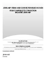 Предварительный просмотр 1 страницы Jenn-Air JBS7524BS Use And Care Manual