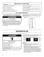 Предварительный просмотр 2 страницы Jenn-Air JCB2581WES00 User Instructions