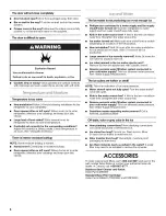 Preview for 6 page of Jenn-Air JCB2582WTF User Instructions