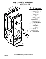 Предварительный просмотр 3 страницы Jenn-Air JCB2585WEP00 Parts List