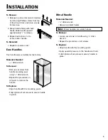 Предварительный просмотр 9 страницы Jenn-Air JCD2290HE Use & Care Manual