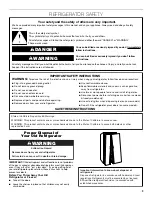 Preview for 3 page of Jenn-Air JCD2389GEB Guide Use & Care Manual