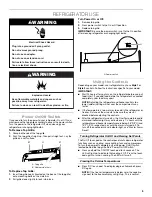 Preview for 5 page of Jenn-Air JCD2389GEB Guide Use & Care Manual