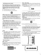 Preview for 7 page of Jenn-Air JCD2389GEB Guide Use & Care Manual