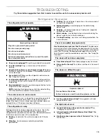 Preview for 13 page of Jenn-Air JCD2389GEB Guide Use & Care Manual