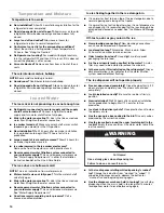 Preview for 14 page of Jenn-Air JCD2389GEB Guide Use & Care Manual