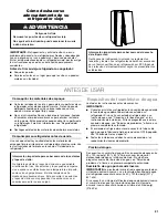 Preview for 21 page of Jenn-Air JCD2389GEB Guide Use & Care Manual