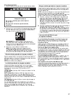 Preview for 27 page of Jenn-Air JCD2389GEB Guide Use & Care Manual