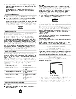 Предварительный просмотр 3 страницы Jenn-Air JCD2395WES User Instructions