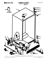 Предварительный просмотр 1 страницы Jenn-Air JCD2591WES00 Parts List