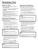 Preview for 3 page of Jenn-Air JDB-5 Use & Care Manual