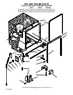 Preview for 7 page of Jenn-Air JDB1095AWB1 Parts List