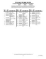 Preview for 8 page of Jenn-Air JDB1095AWB10 Parts List