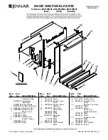 Preview for 1 page of Jenn-Air JDB1105AWB0 Parts List