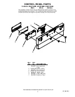 Preview for 2 page of Jenn-Air JDB1105AWB1 Parts List