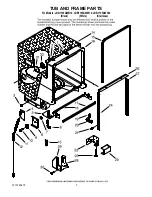 Preview for 7 page of Jenn-Air JDB1105AWB10 Parts List