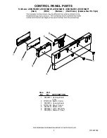 Preview for 2 page of Jenn-Air JDB1255AWB1 Parts List