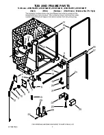 Preview for 7 page of Jenn-Air JDB1255AWB1 Parts List