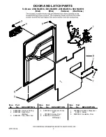 Предварительный просмотр 3 страницы Jenn-Air JDB1255AWB10 Parts List