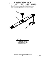 Предварительный просмотр 4 страницы Jenn-Air JDB1255AWB10 Parts List