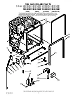 Preview for 7 page of Jenn-Air JDB1255AWB41 Parts List