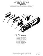 Preview for 2 page of Jenn-Air JDB2150AWP1 Parts List