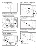 Preview for 23 page of Jenn-Air JDB3000AWB3 Installation Instructions Manual