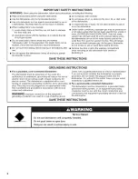 Preview for 2 page of Jenn-Air JDB3200AWB3 User Instructions