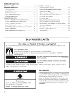 Preview for 2 page of Jenn-Air JDB3200AWB4 Installation Instructions Manual