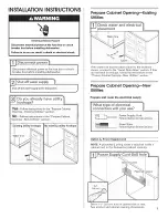 Preview for 7 page of Jenn-Air JDB3200AWB4 Installation Instructions Manual