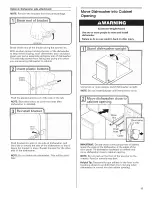 Preview for 17 page of Jenn-Air JDB3200AWB4 Installation Instructions Manual