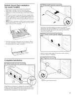 Preview for 23 page of Jenn-Air JDB3200AWB4 Installation Instructions Manual