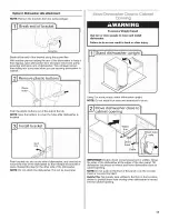 Preview for 17 page of Jenn-Air JDB3200AWB5 Installation Instructions Manual