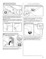 Preview for 21 page of Jenn-Air JDB8000AWB1 Installation Instructions Manual