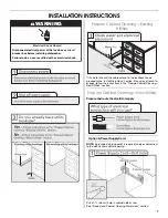 Предварительный просмотр 7 страницы Jenn-Air JDB8000AWS Installation Instructions Manual