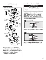 Предварительный просмотр 15 страницы Jenn-Air JDB8000AWS Installation Instructions Manual