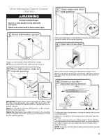 Preview for 17 page of Jenn-Air JDB8700AWS1 Installation Instructions Manual