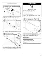 Preview for 23 page of Jenn-Air JDB8700AWS1 Installation Instructions Manual