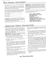 Preview for 2 page of Jenn-Air JDB8910 Manual