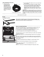 Предварительный просмотр 16 страницы Jenn-Air JDB9200CWS User Instructions