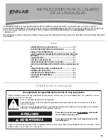 Предварительный просмотр 22 страницы Jenn-Air JDB9200CWS User Instructions