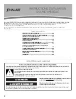 Предварительный просмотр 46 страницы Jenn-Air JDB9200CWS User Instructions