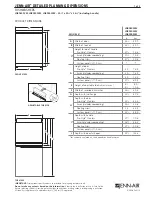 Preview for 1 page of Jenn-Air JDB9800CW Detailed Planning Dimensions