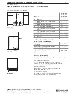 Preview for 3 page of Jenn-Air JDB9800CW Detailed Planning Dimensions