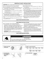 Preview for 2 page of Jenn-Air JDD4000AWS0 User Instructions