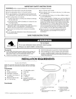 Preview for 3 page of Jenn-Air JDD4000AWS3 Installation Instructions Manual