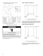 Preview for 8 page of Jenn-Air JDD4000AWS3 Installation Instructions Manual